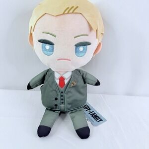 Spy x Family Loid Forger Plush By Fukuya 12" Chibi Kawaii Stuffed Toy Doll NWT